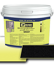 Цветная декоративная затирка Prime Grout черная 6653, 6 кг от 548 руб.