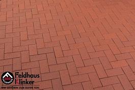 Тротуарная клинкерная брусчатка P402KDF gala plano Feldhaus Klinker, 200х100х52
